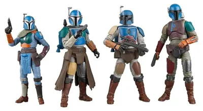 Produktbild von Star Wars The Vintage Collection mandalorianische Shriek-Hawks, 4 Jahr(e), Star Wars, Acrylnitril-Butadien-Styrol (ABS), Nylon, Polyvinylchlorid (PVC)