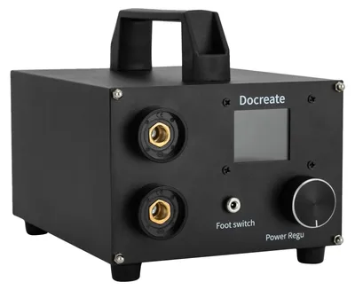 Immagine prodotto di Saldatrice a punti a batteria, display LCD, potenza di picco 1400 A, nera