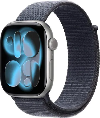 Produktbild von Apple MFF64ZM/A Intelligentes tragbares Accessoire Band Blau Nylon, Recyceltes Polyester, Elasthan
