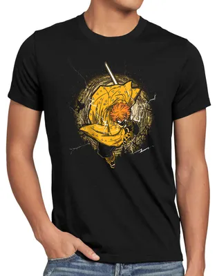 Produktbild von style3 Thunder Breathing Fighter Herren T-Shirt