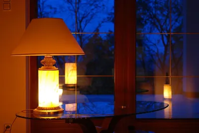 Produktbild von Design Lampe Tischlampe Tisch Lampen Leuchte Deko Klassische Beleuchtung 65cm