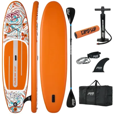 Produktbild von Aqua Marina Pure Air Coast SUP Board 10'10" (330 cm) aufblasbar + Boje für Paddel