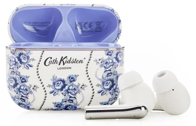 Image de Cath Kidston – Casque Bluetooth 5.3 sans fil – Motif floral bleu
