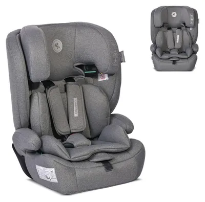 Produktbild von Lorelli Kindersitz Colombo i-Size (76-150 cm) Kopfstütze verstellbar, SPS-System grau