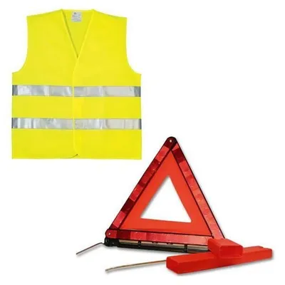 Produktbild von PLANET LINE Kit Weste PL7248 + Warndreieck