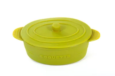 Produktbild von Mini Kochgeschirr Silikon Cocotte Backform Auflaufform Kasserolle 240 ml Gratin