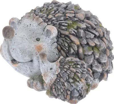 Produktbild von mucHome Süße Deko-Figur Igel aus Zement 32x26x18,5cm Gartendekoration Garten Dekoration