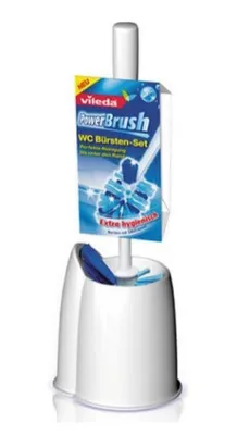 Produktbild von Set für Toilette Vileda, Set WC Bürste + Halter