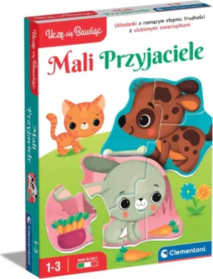 Zdjęcie produktu dla Zabawka Edukacyjna Dla Dzieci  Mali Przyjaciele Clementoni