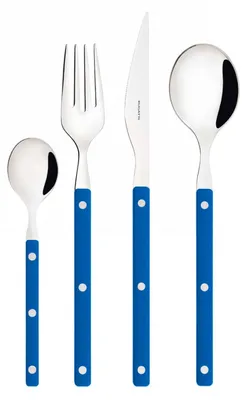 Image de BUGATTI - ALLEGRA Set de 24 couverts en boîte cadeau avec fenêtre - Bleu
