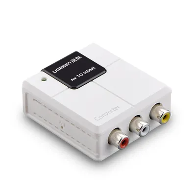 Produktbild von Ugreen Konverter von Analog Digital Audio Video Signalen RCA - HDMI weiß