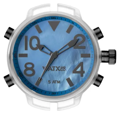 Produktbild von WATXANDCO RWA3712 Uhr. Box, Blau. Uni.