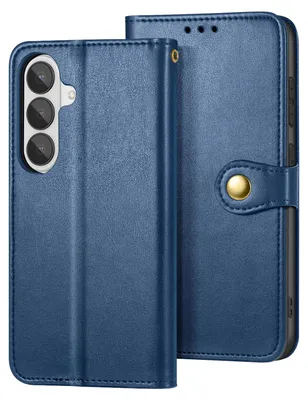 Immagine prodotto di Avizar, custodia a portafoglio per Galaxy S26 con chiusura magnetica e passante, blu notte