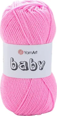 Produktbild von Yarn Art Baby 10119 Dark Pink Strickgarn