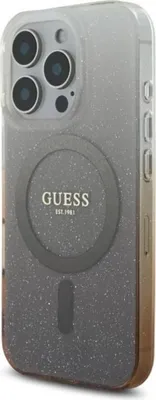 Immagine prodotto di Guess Guhmp16Lhgrcelw Iphone 16 Pro 6,3 Brązowy/Brown Custodia rigida Iml Glitter Gradient Magsafe