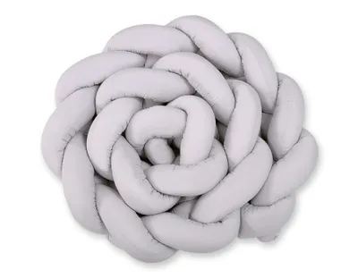 Produktbild von Flätat Babybett Schutz 360cm grau Baumwolle