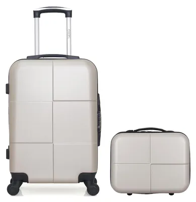 Produktbild von 2er-Set Hartschalen-Handgepäckkoffer und Kosmetikkoffer CORONADO