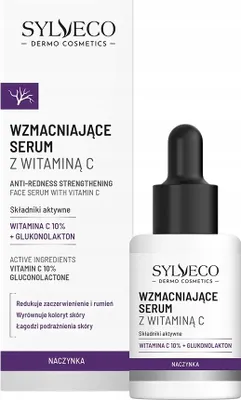 Produktbild von Sylveco Dermo Naczynka Serum wzmacniające z witaminą C, 30 ml