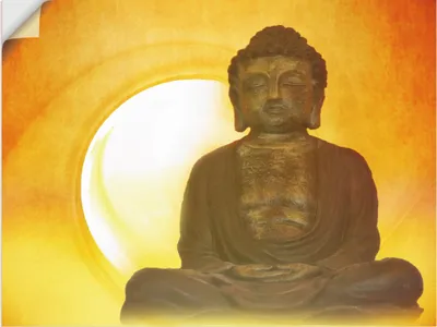 Produktbild von ARTland Wandbild, selbstklebend Buddha 2 Größe: 40x30 cm