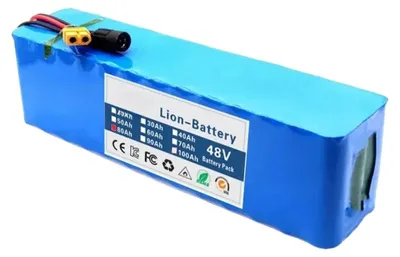 Productafbeelding van Lithium-ion batterijpack, 100.000 mAh capaciteit, 48V spanning, 48V 80Ah lader