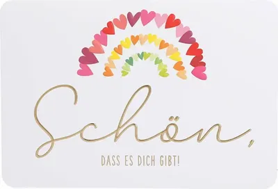 Produktbild von Klappkarte Kunterbunt Motiv 16, Depesche