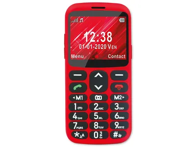 Produktbild von TELEFUNKEN Handy S520, rot