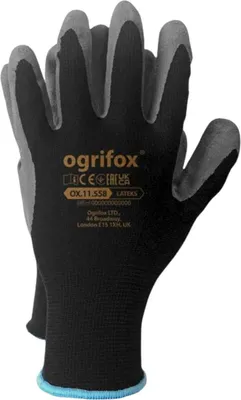 Produktbild von BURI Ogrifox Arbeitshandschuhe Gr.9-11 Schutzhandschuhe Winter Montage Handschuhe, Größe:11, Variante:Winort, Größe:9, Variante:Lateks BS