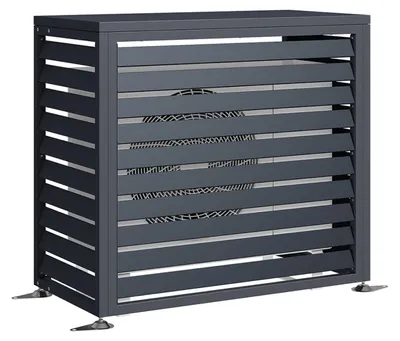 Produktbild von Westmann Verkleidung Wärmepumpe Boxa S Anthrazit 100x56x97 cm