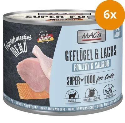 Image de Macs Cat volaille-saumon 100gD