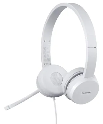 Produktbild von Lenovo 110 Analog, Kabelgebunden, Anrufe/Musik, 100 - 20000 Hz, 12 g, Kopfhörer, Grau