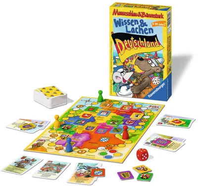 Produktbild von Ravensburger Mitbringspiel M&B Wissen & Lachen Deutschland 23382