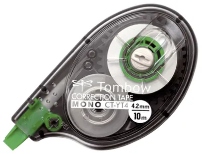 Image de Tombow® TOCT-YT4-20 Rouleau correcteur MONO - 4,2 mm x 10 m, blanc