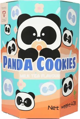 Produktbild von Tokimeki Panda Biscuit MILK Tea 40g