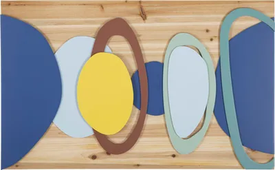 Obrázek produktu pro Mauro Ferretti nástenný panel farba dreva 80x2,5x50 cm viacfarebný