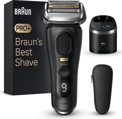 Obrázek produktu pro Braun Series 9 Pro+ 9560cc, Černá, Baterie, Lithium-ion (Li-ion), Zabudovaná baterie, 60 min, Krabice