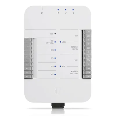 Obrázek produktu pro Ubiquiti Access Hub, 1000 Mbit/s, 12 - 30 V, 0 - 40 °C, 5 - 90%, 190 mm, 126 mm