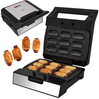 Zdjęcie produktu dla Syntrox Multimaker Pretzel Nugget MM-1400W Gusto z zestawem wymiennych płyt