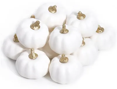 Obrázok produktu pre Sada 12 umeleckých tekvíc na Halloween dekoráciu