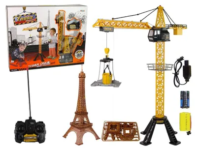 Produktbild von Baukran Gesteuert durch R/C-Fernsteuerung 90 cm hoch Bau des