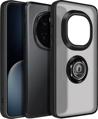 Produktbild von Avizar, Hülle für Honor Magic 7 Pro mit magnetischem Ring, Schwarz