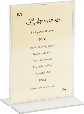 Produktbild von CONTACTO Aufsteller, Höhe: 305 mm, Breite: 210 mm, DIN A4