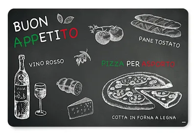 Produktbild von KESPER Platzset RISTORANTE aus Polypropylen / Untersetzer