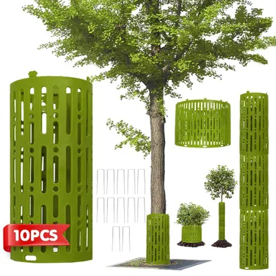Immagine prodotto di 10 protezioni per alberi - Protezioni estensibili per alberi