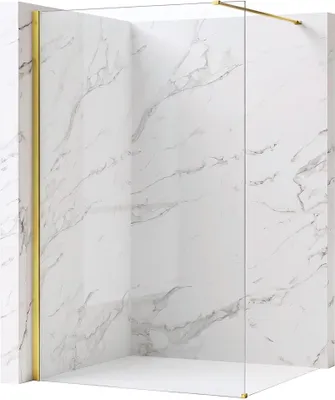 Immagine prodotto di Parete Doccia Rea Flexi Transparent 110 Gold