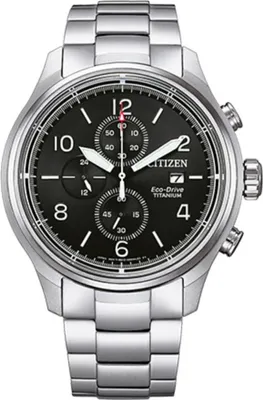 Produktbild von Citizen CA0810-88E Eco-Drive Super-Titanium Herrenuhr 44mm 10ATM