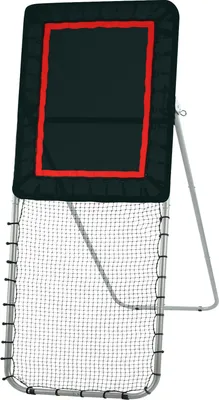 Produktbild von VEVOR skládací lakrosový odbíječ na zahradu, síť na odbíjení volejbalu 90 x 240 cm, tréninkové plátno na odbíjení baseballu softballu, nastavitelný úhel, tréninková stěna na střelbu, černá barva