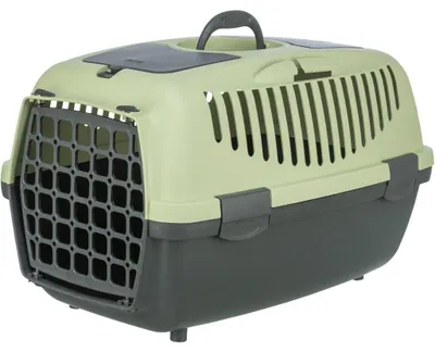 Produktbild von TRIXIE Capri 1 & 2 Transportbox für kleine Hunden und Katzen aus Kunststoff - 37 × 34 × 55 cm