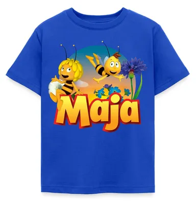 Produktbild von Spreadshirt Biene Maja Zusammen mit Willi Kinder T-Shirt, 98/104 (3-4 Jahre), Royalblau