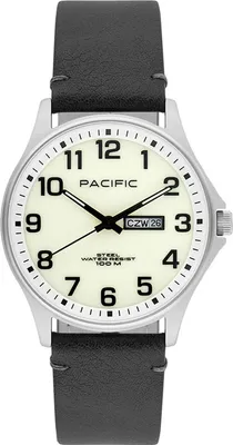 Obrázok produktu pre Hodinky Pacific Pánske Čierne Pacific-PC00944