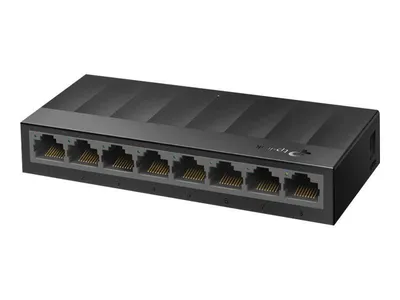 Immagine prodotto di TP-LINK LS1008G Netzwerk-Switch Unmanaged Gigabit Ethernet (10/100/1000) Schwarz (LS1008G)